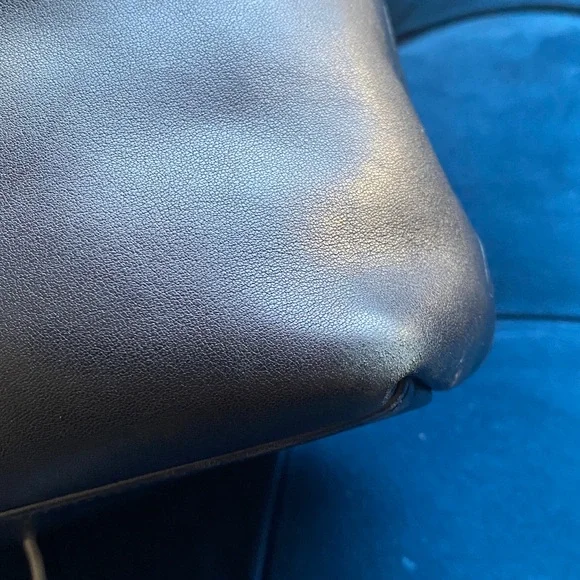 COACH VINTAGE LEGACY BLACK LEATHER BAG - Picture 11 of 13